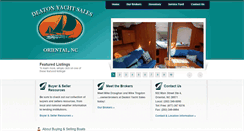 Desktop Screenshot of deatonyachtsales.com